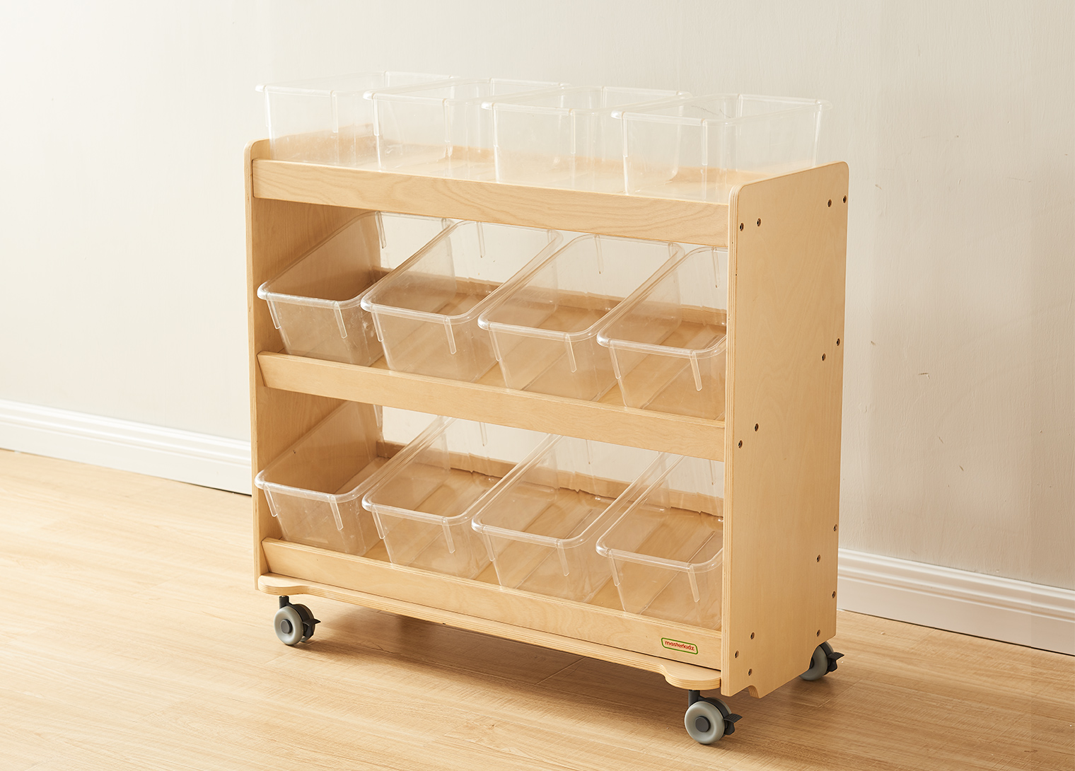 800H x 880L Mobile Shelving Unit (Trays Not Included)